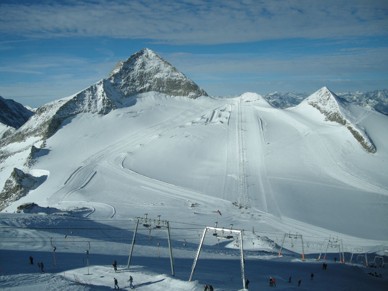 Курорт Hintertuxer Gletscher